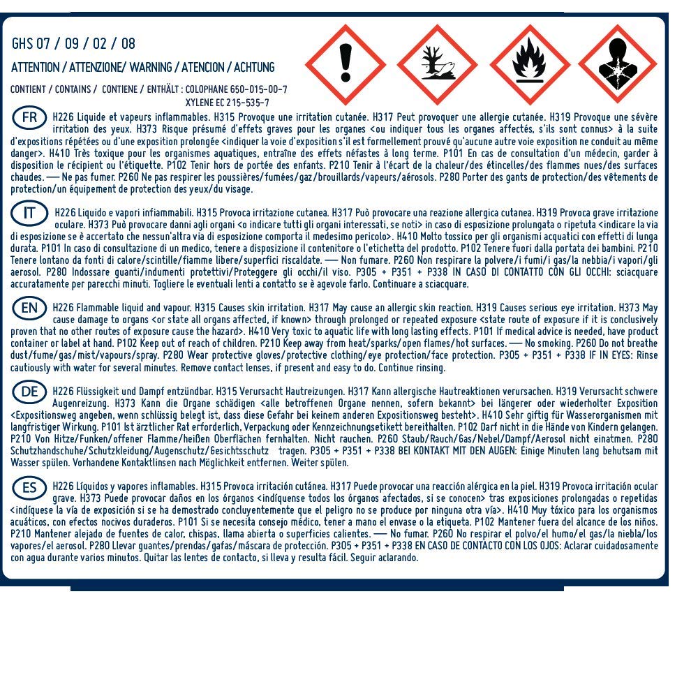 Orangemarine Antifouling Marine Puissant Matrice Dure Performance 2,5 L – Protection Anti-Salissure Forte, Maintien de Vitesse & Consommation Optimale - Plusieurs Coloris