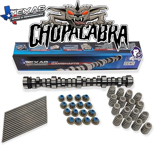 Texas Speed TSP Chopacabra Cam Kit con resortes Sellos Varillas de empuje LS Camshaft 4.8 5.3 6.0 6.2 Vortec 1999-2013 disponible en Yaxa Guatemala