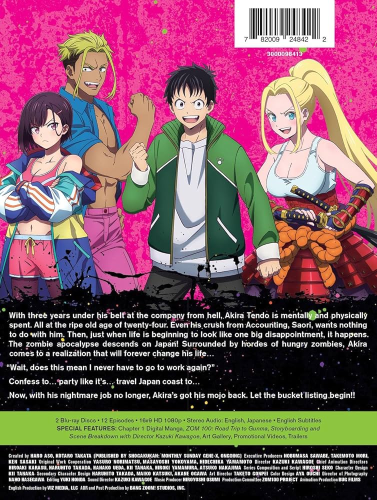 Zom 100: Bucket List of the Dead - Complete First Season.