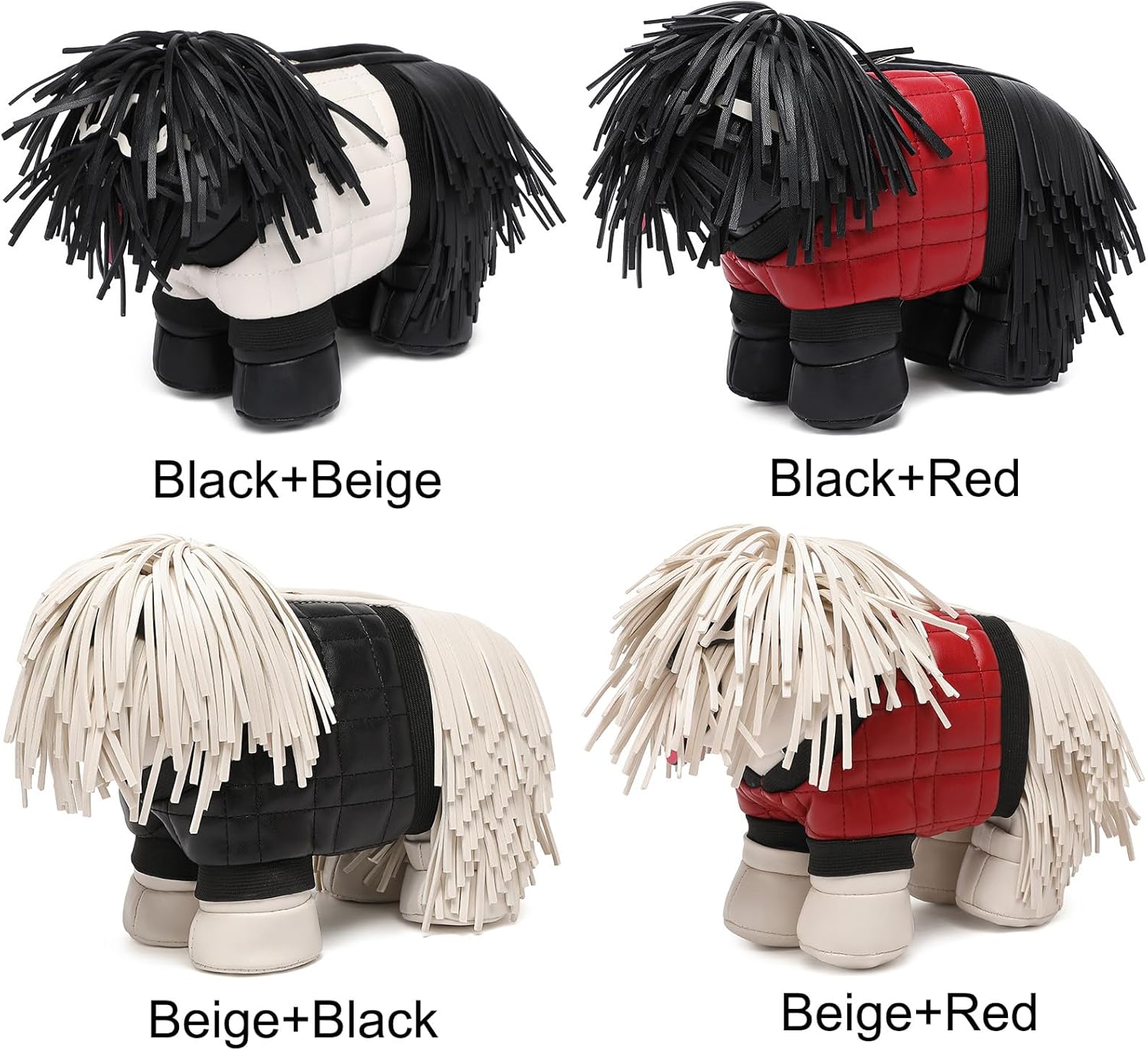 Women PU Leather Unique Novelty Dog Shaped Crossbody Shoulder Bag Handbag Purse