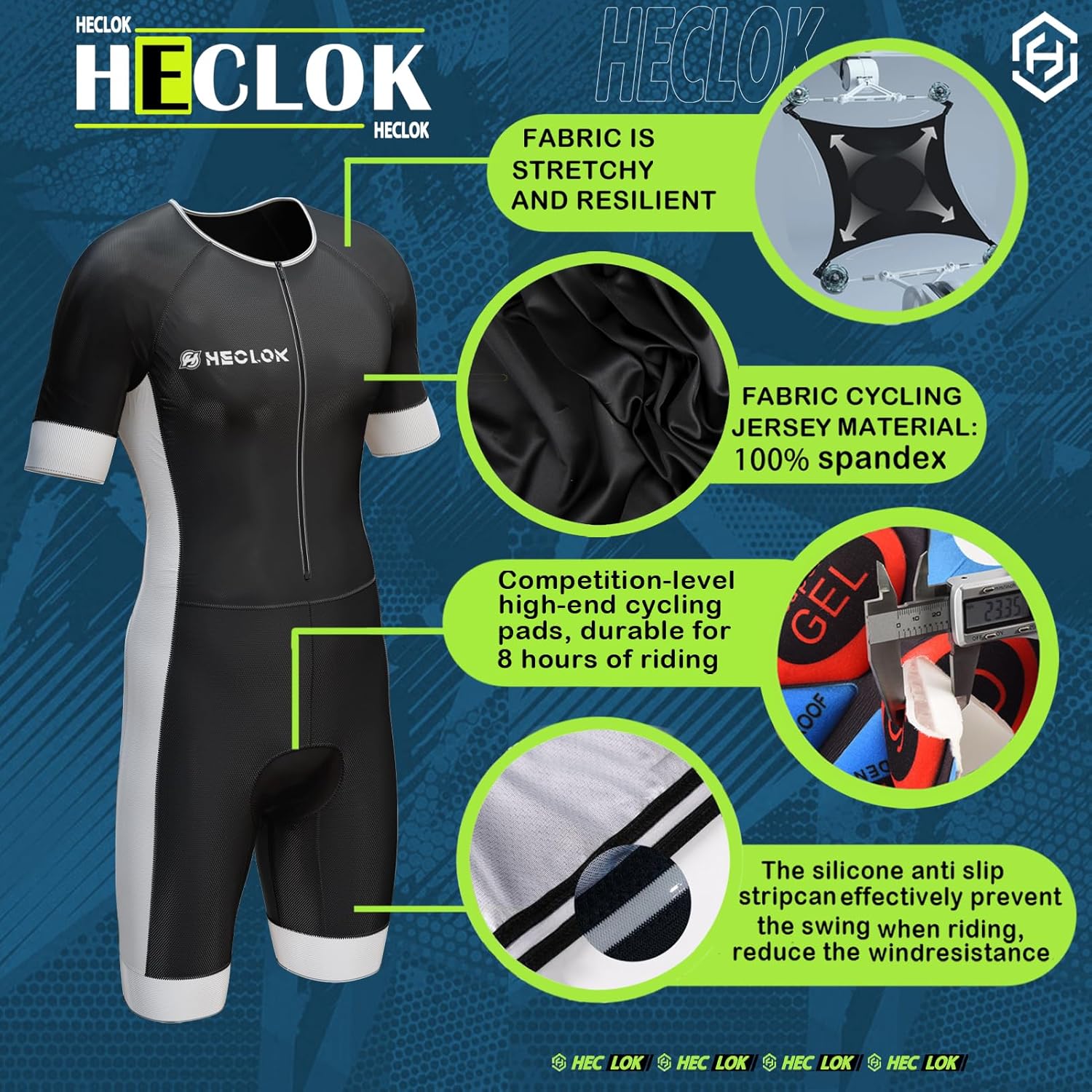 One-Piece Trisuits,Short Sleeve Triathlon Suit,suitable for Running Cycling Swimming,Pattern Can Be Customized