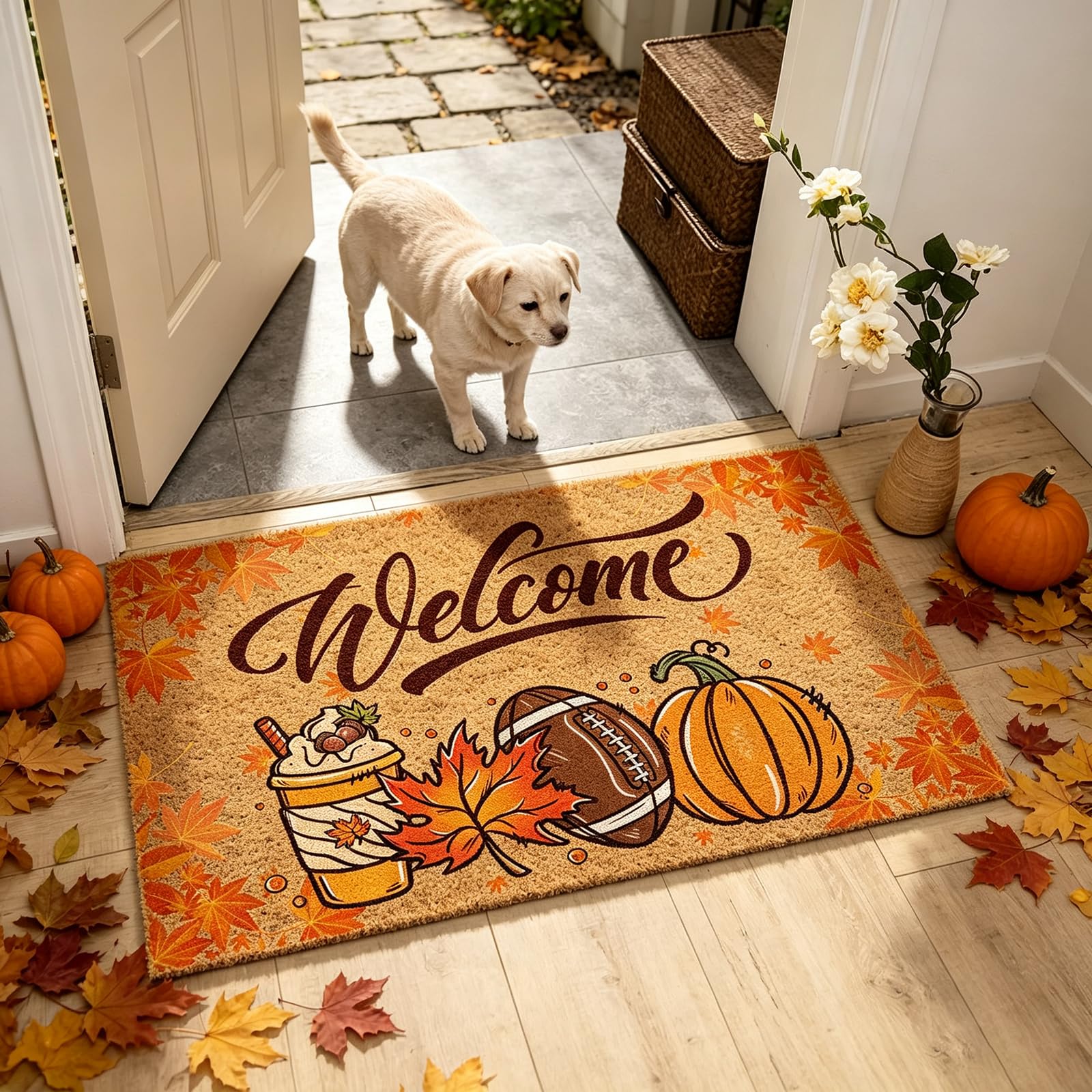 Photo 1 of Sereficy Fall Doormat, 17x29 Inch
