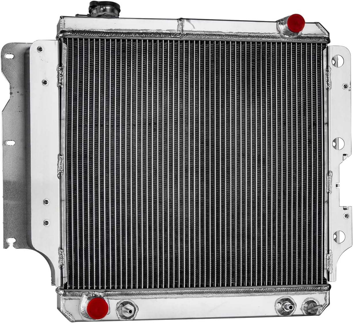 3 Rows Aluminum Radiator for Jeep Wrangler TJ 1987-2006 2.4L 2.5L 4.0L 4.2L L4 L6 GAS,3 Core Radiators