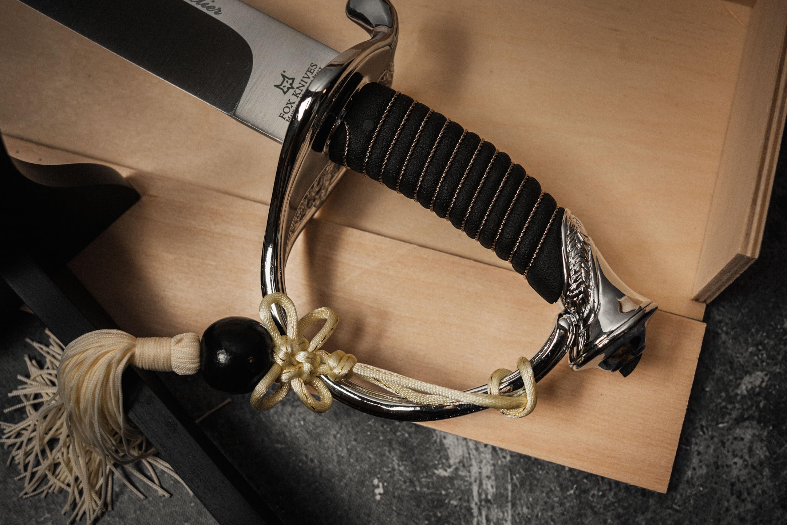 FOX Sciabola per Sommelier Manico in Acciaio