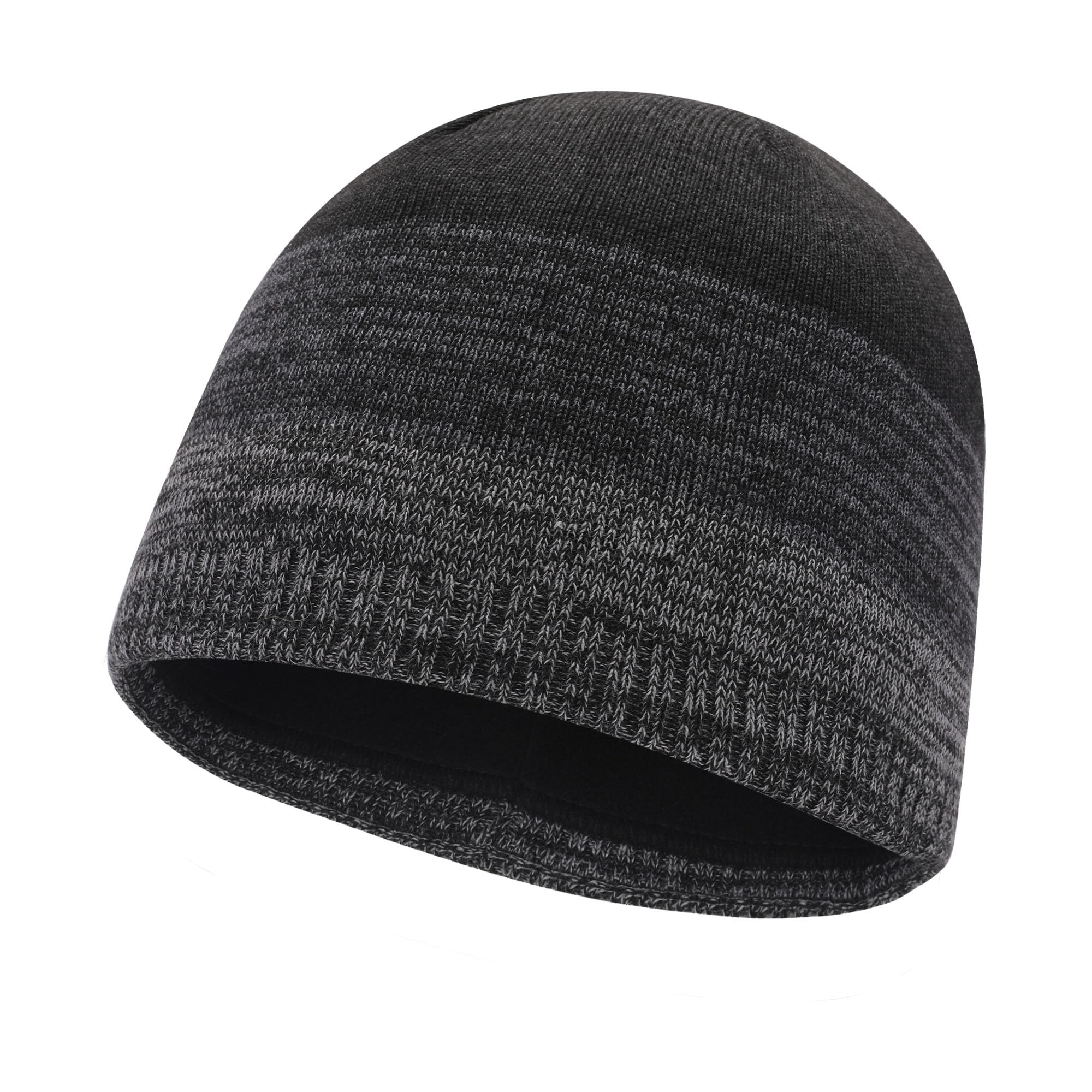 ZLYC Herren Winter Strickmützen Dicke Warme Slouch Beanie Mütze