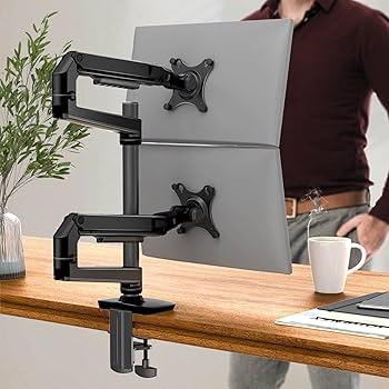 Amazon.co.jp: Ergounion PCモニターアーム デュアル 液晶
