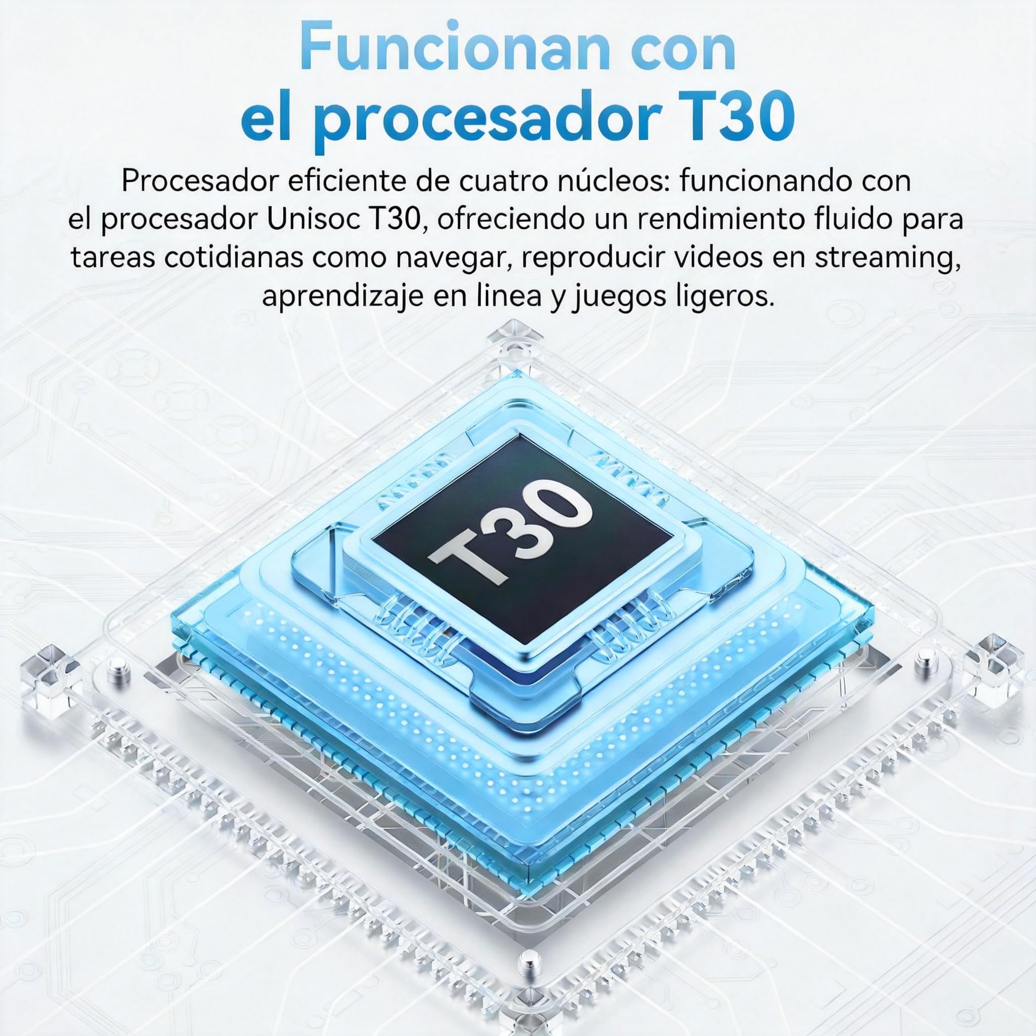 Tablet Android 15 de 10 Pulgadas Gris, 6GB RAM (hasta 18GB) 128GB, Octa-Core T30, Pantalla IPS 1280x800, Batería 6000mAh, WiFi Dual, GPS, Desbloqueo Facial, Bluetooth, USB-C, TF 1TB