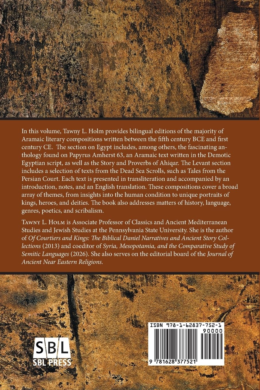 Aramaic Literature from Egypt and the Levant