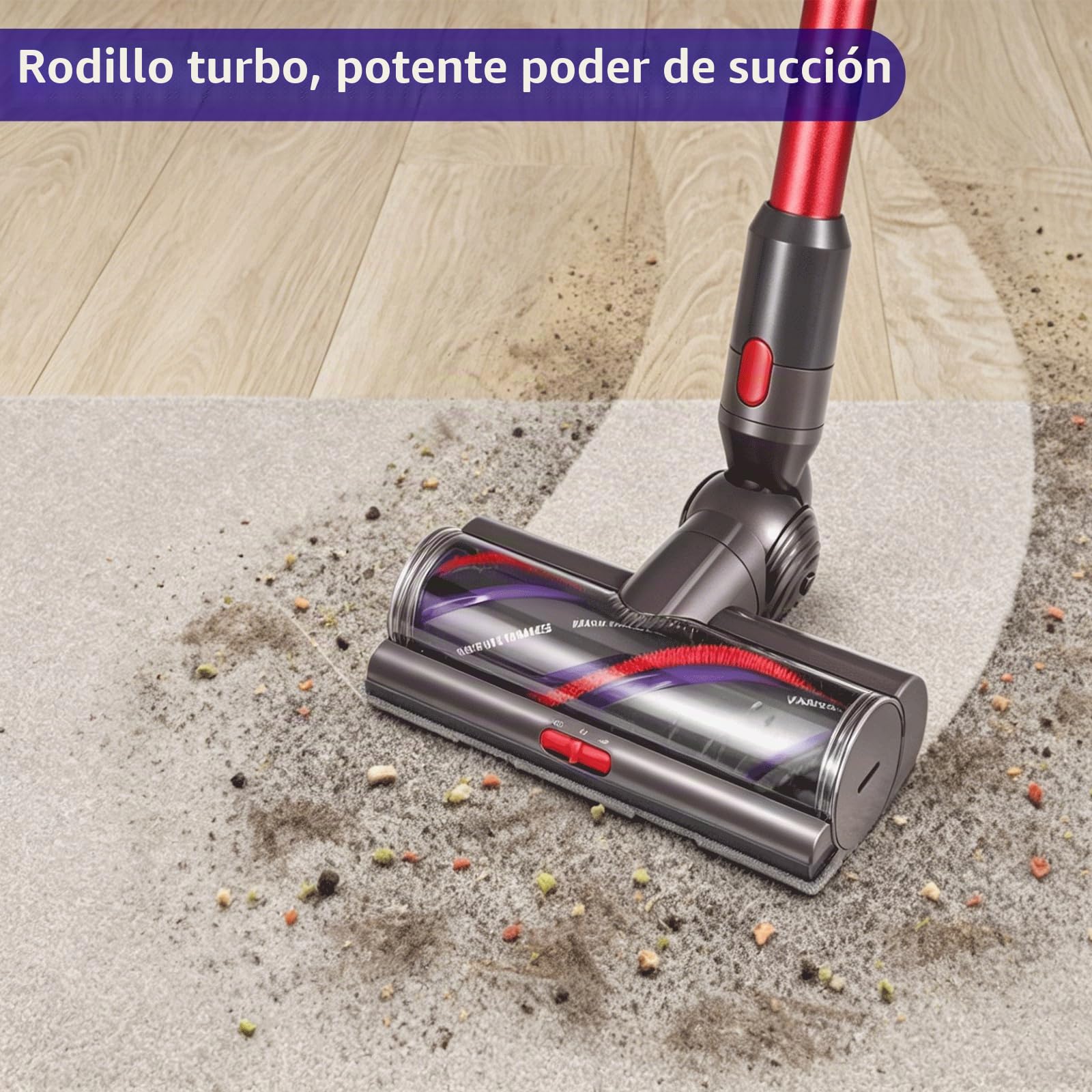 Cepillo de repuesto para Dyson V10 V11 V7 V8 V15 Boquilla de suelo motorizada Accesorios Boquilla de suelo Cepillo turbo para suelos duros y alfombras