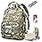 QWREOIA Diaper Bag Backpack for Dad and Mom with USB Charging Port Stroller Straps and Insulated Pocket,army military Travel Nappy Backpack for Daddy/Mommy (Camo)