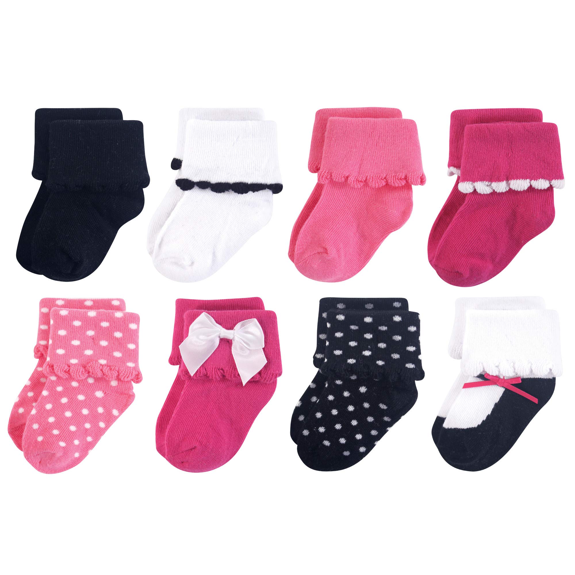 Luvable Friends Unisex Baby Basic Socks