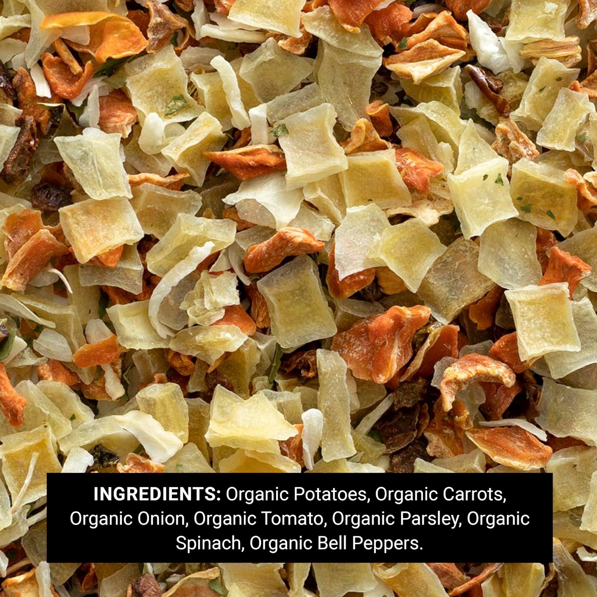 Frontier Bulk Vegetable Soup Blend, CERTIFIED ORGANIC, Bulk 1 lb