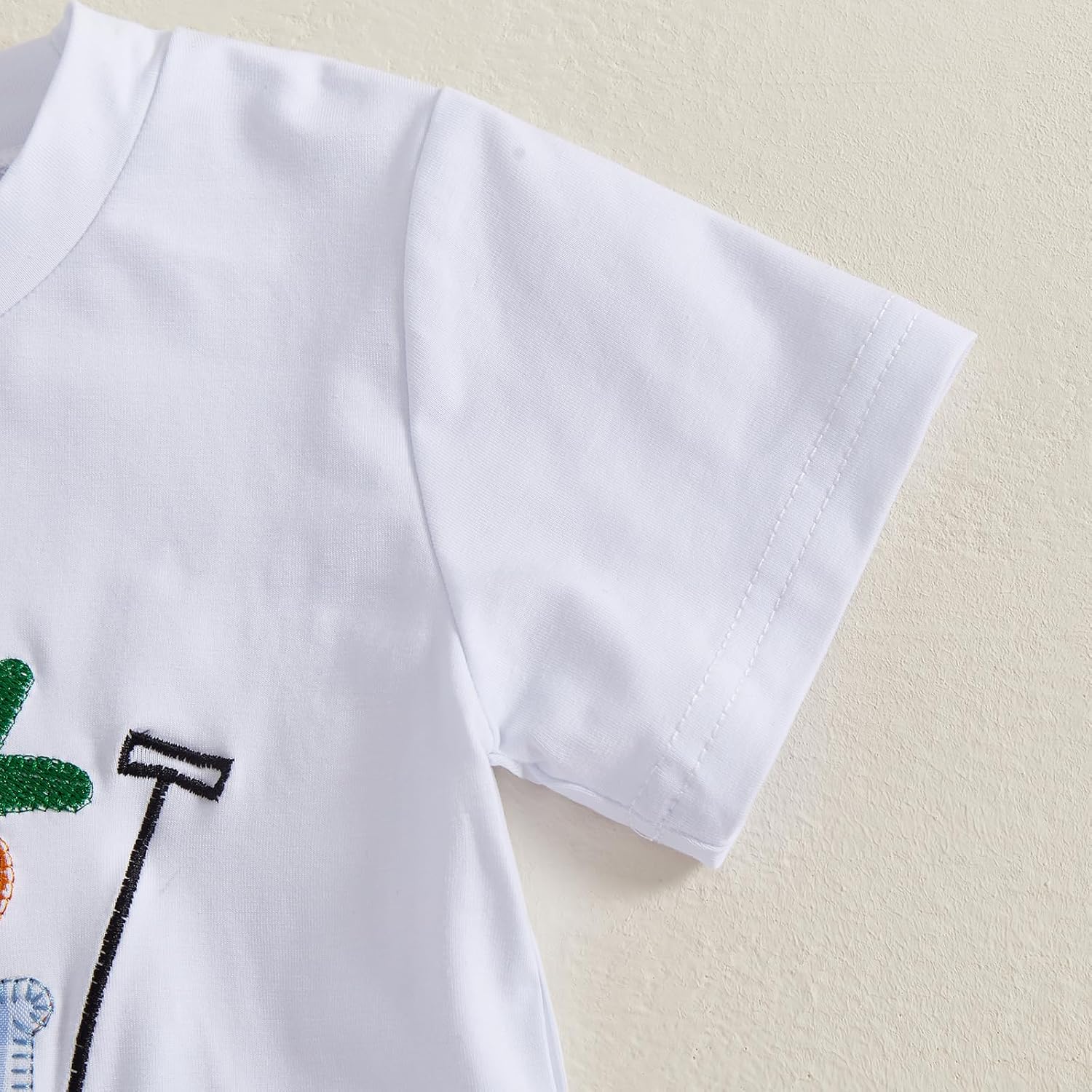 Toddler Boy Easter Outfit Baby Boy Bunny Short Sleeve T Shirt And Shorts Set 2 Piece Spring Summer Clothes - Image 5