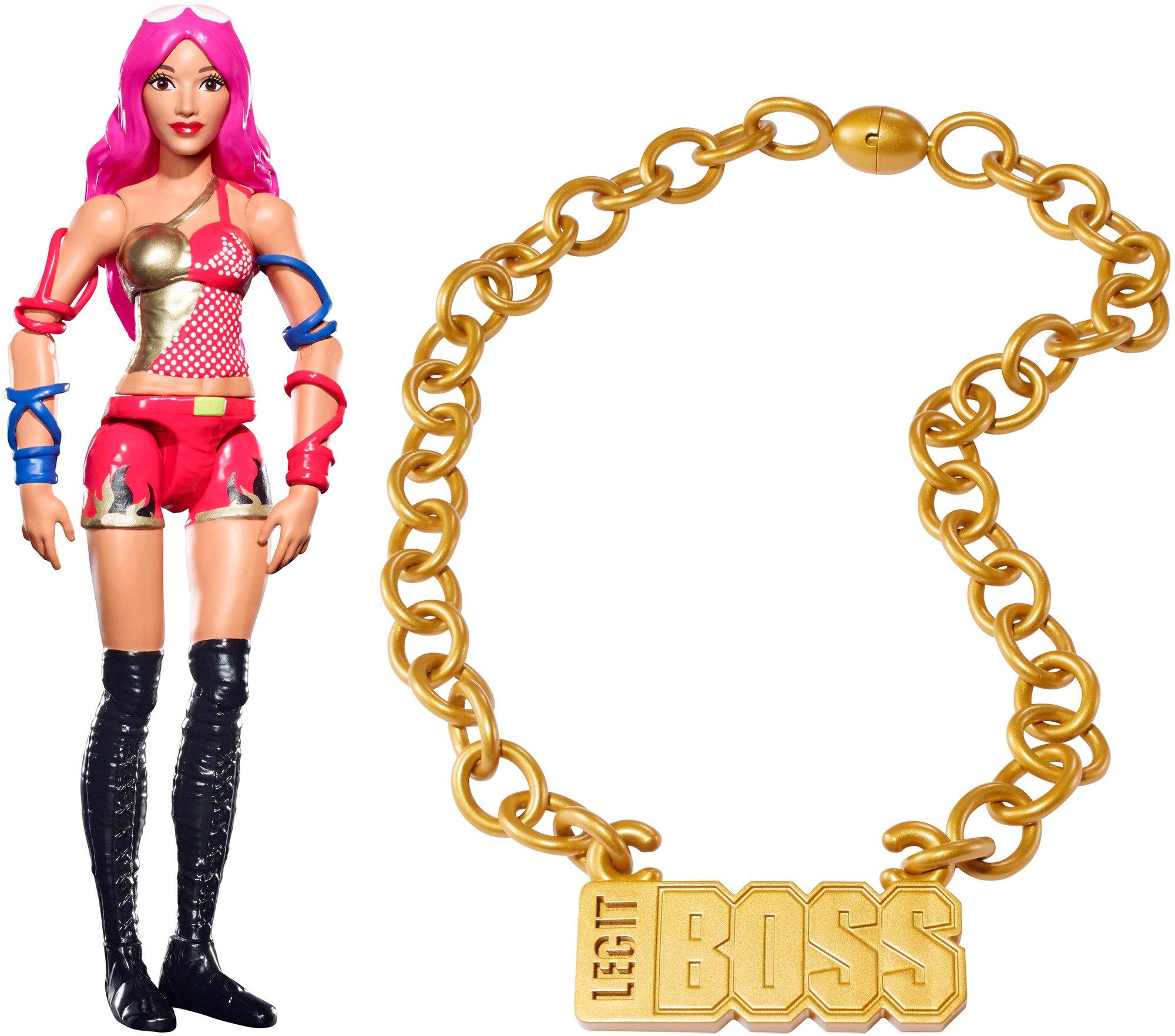 Amazon.com: WWE Superstars Sasha Banks Ultimate Fan Pack