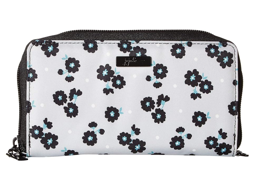 

Ju-Ju-Be Onyx Be Spendy Zip Around Clutch Wallet (Black Beauty) Wallet Handbags