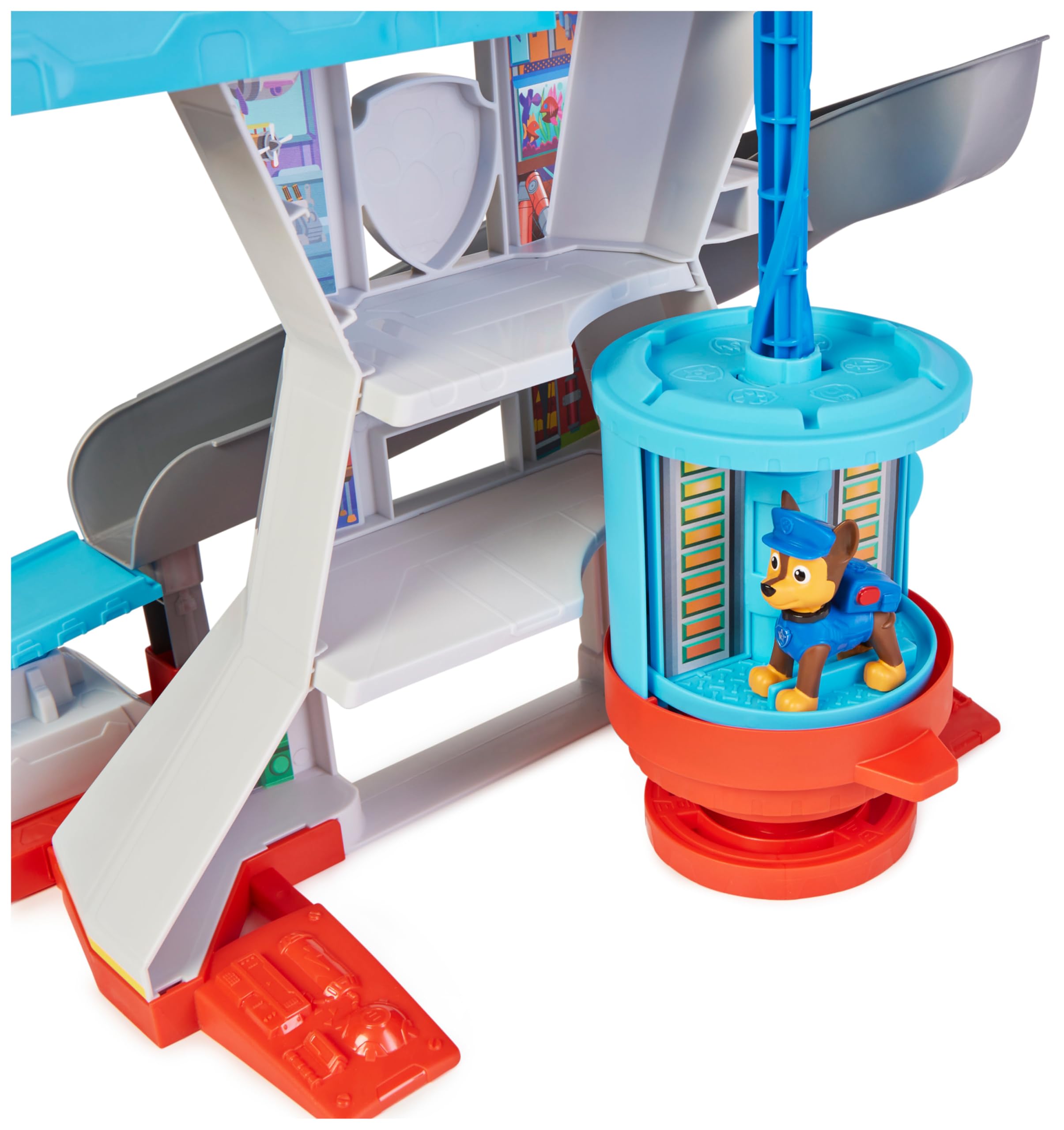 Paw Patrol, Quartier Generale, Set di Gioco Torre di Controllo, 3+ Anni