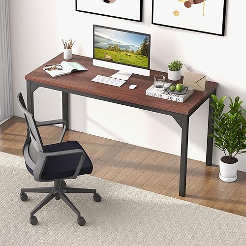 Miniatura 5 de Tangkula Juego de 6 mesas de conferencias, mesa rectangular para sala de reuniones con mesa grande y marco de metal resistente, escritorio