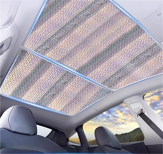 Car Window Covers For Jetour For Traveller T2 2023 2024 2025 2026 Sun Shades Cover Auto Sunroof Sunshade Protector Anti-UV Heat Isolate(Silver Black)