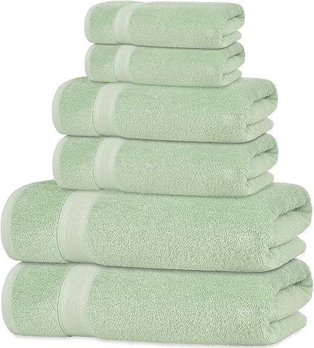 All Design - Toallas de baño de 100% algodón, colección Cappadocia, secado rápido, suaves, muy absorbentes para baño, invitados, piscina, gimnasio,