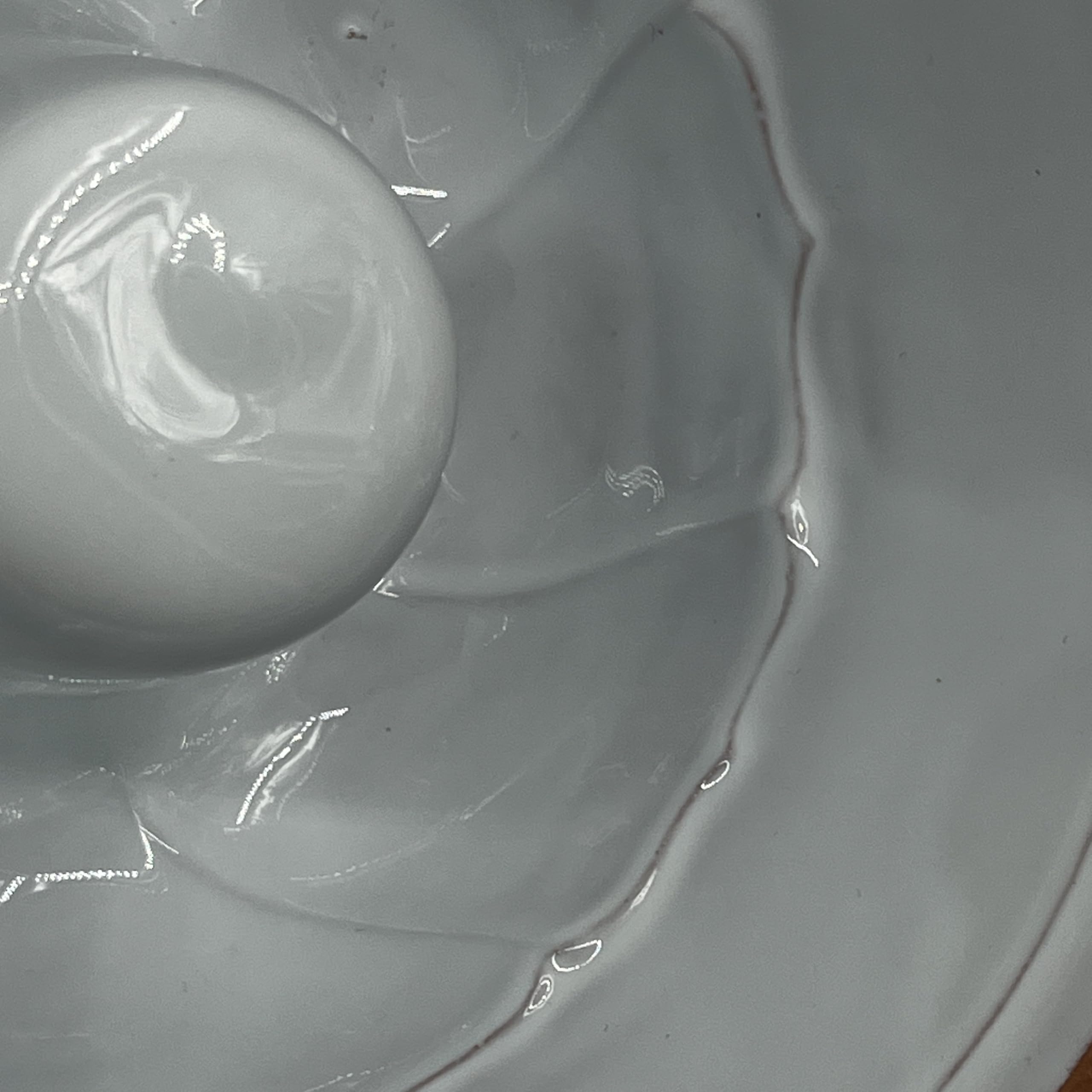 Generisch Moule à kouglof en porcelaine - Diamètre : 18 cm - Motif oignon vintage