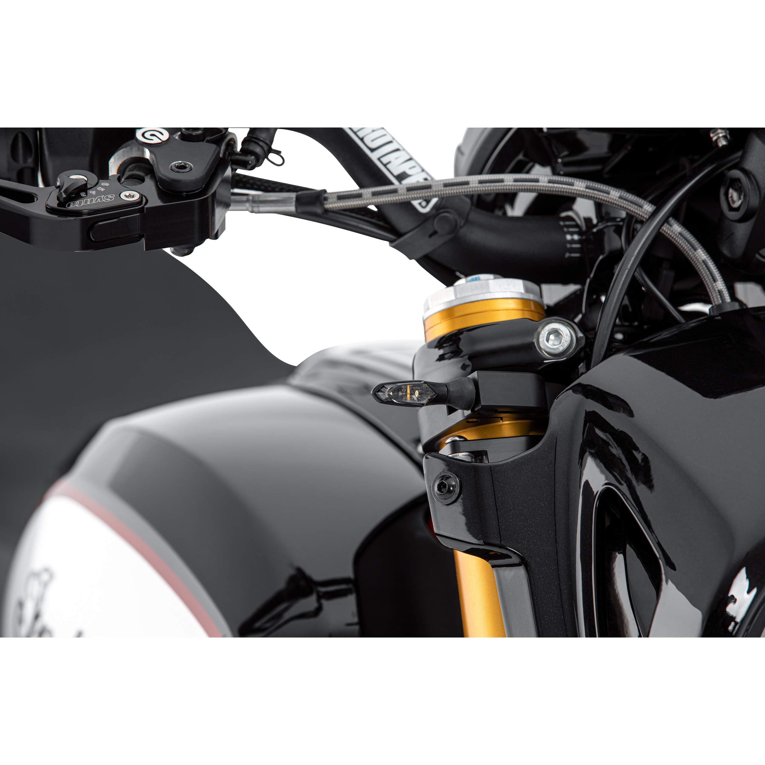 HIGHSIDER LED-Blinker SONIC-X2, schwarz | Vielseitig einsetzbar