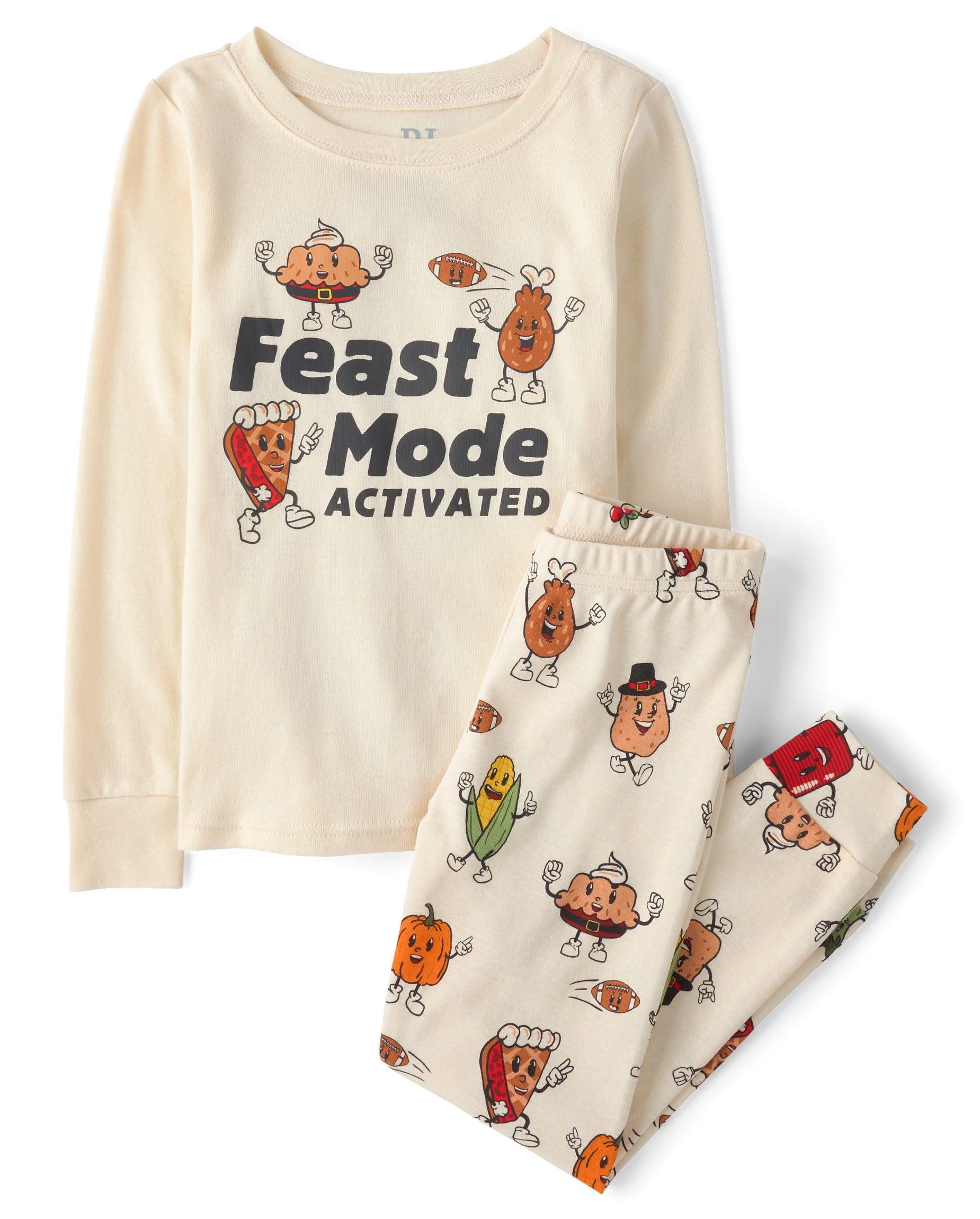 The Children's Place Baby and Kids' Sibling Matching Halloween and Holiday Pajama Sets, Cotton