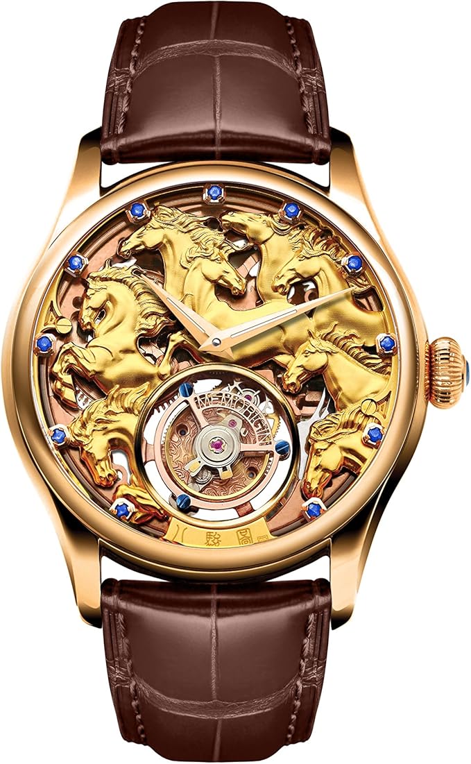 Tourbillon watch amazon Clearance