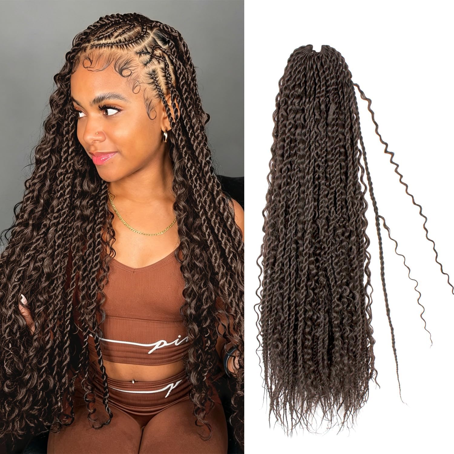 Amazon.com : Boho Island Twist Crochet Hair 24 inch Senegalese