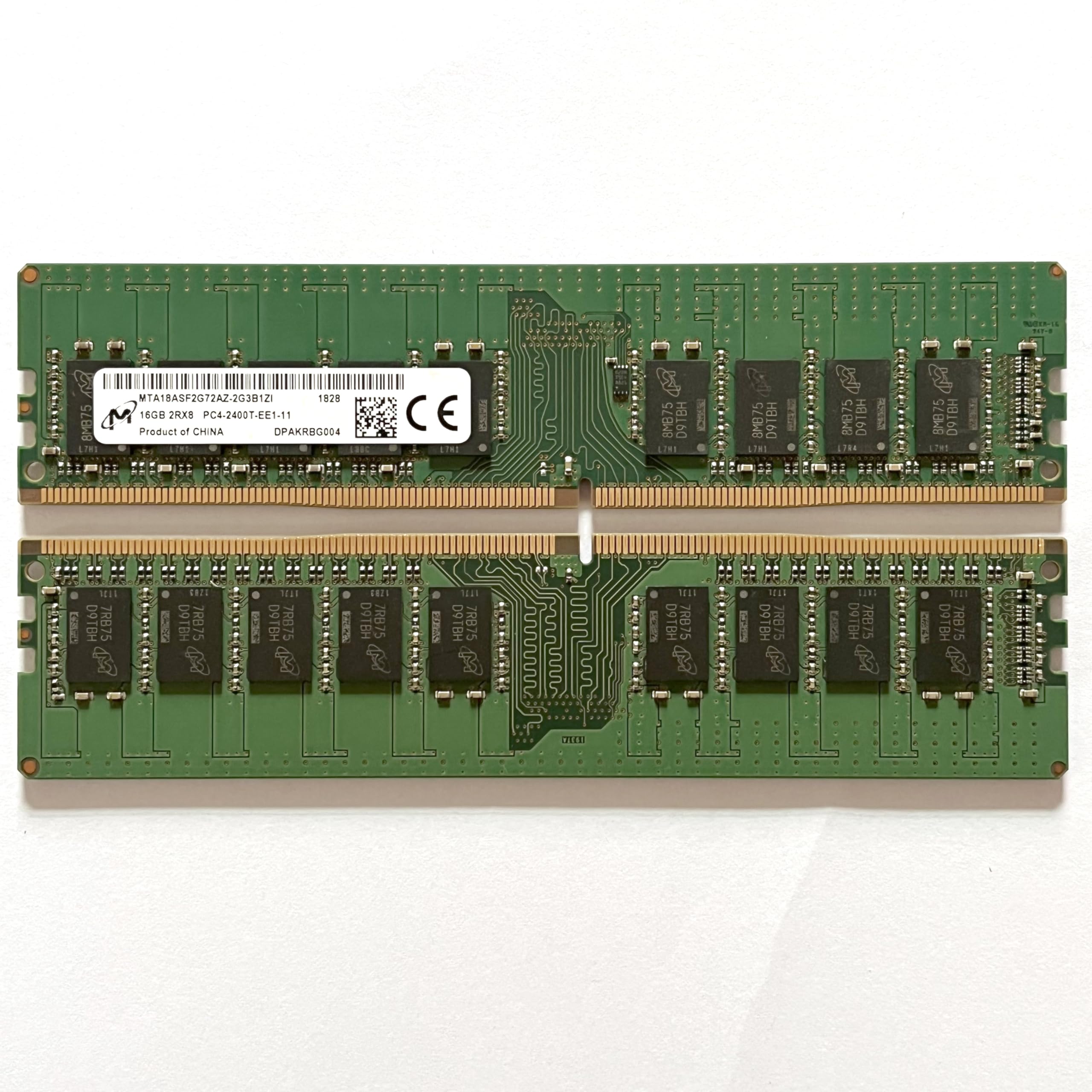 DDR4 16GB 2400MHz ECC UDIMM RAM 16GB 2RX8 PC4-2400T-EE1-11 Desktop