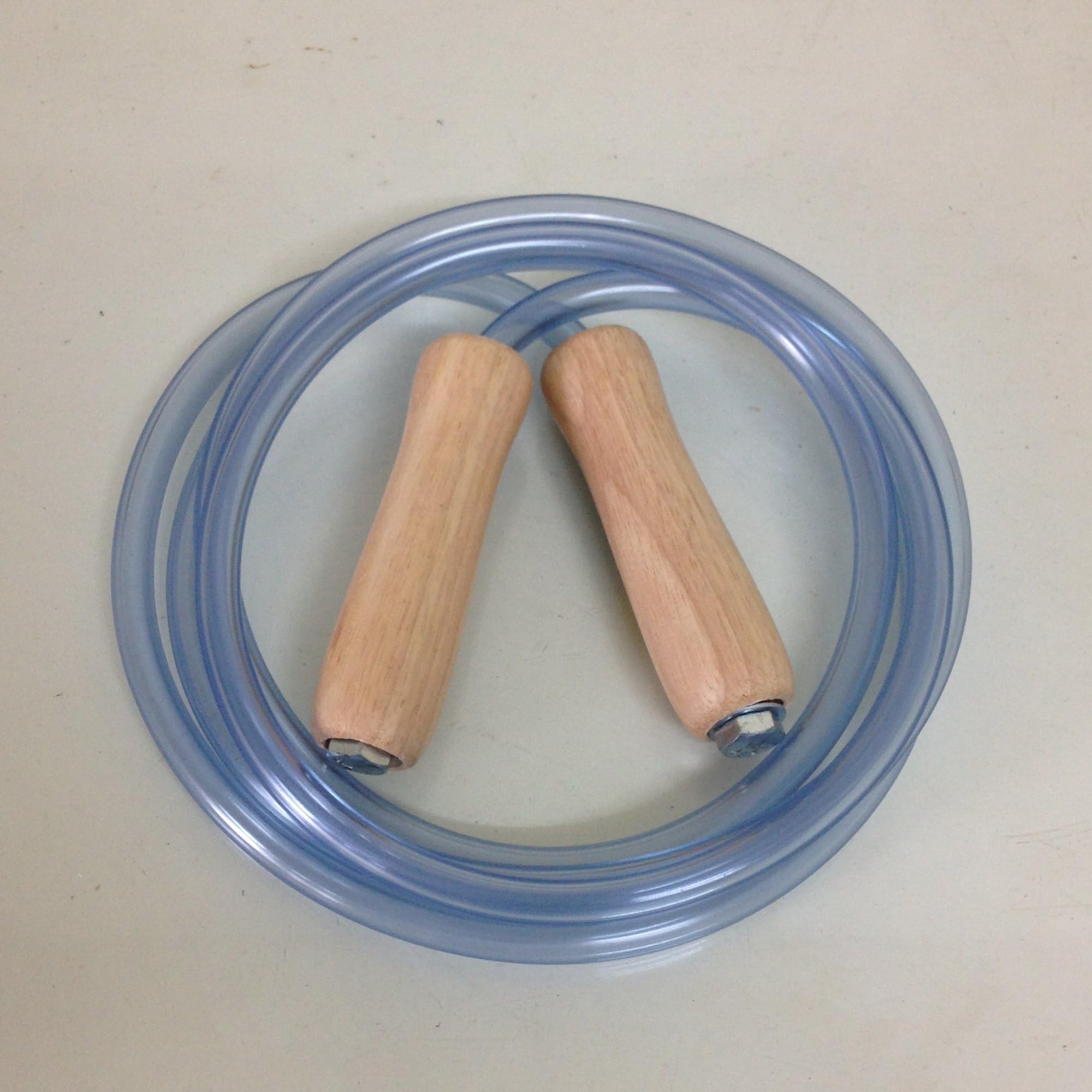 Durable Muay Thai Jump Rope with Wood Handgrip