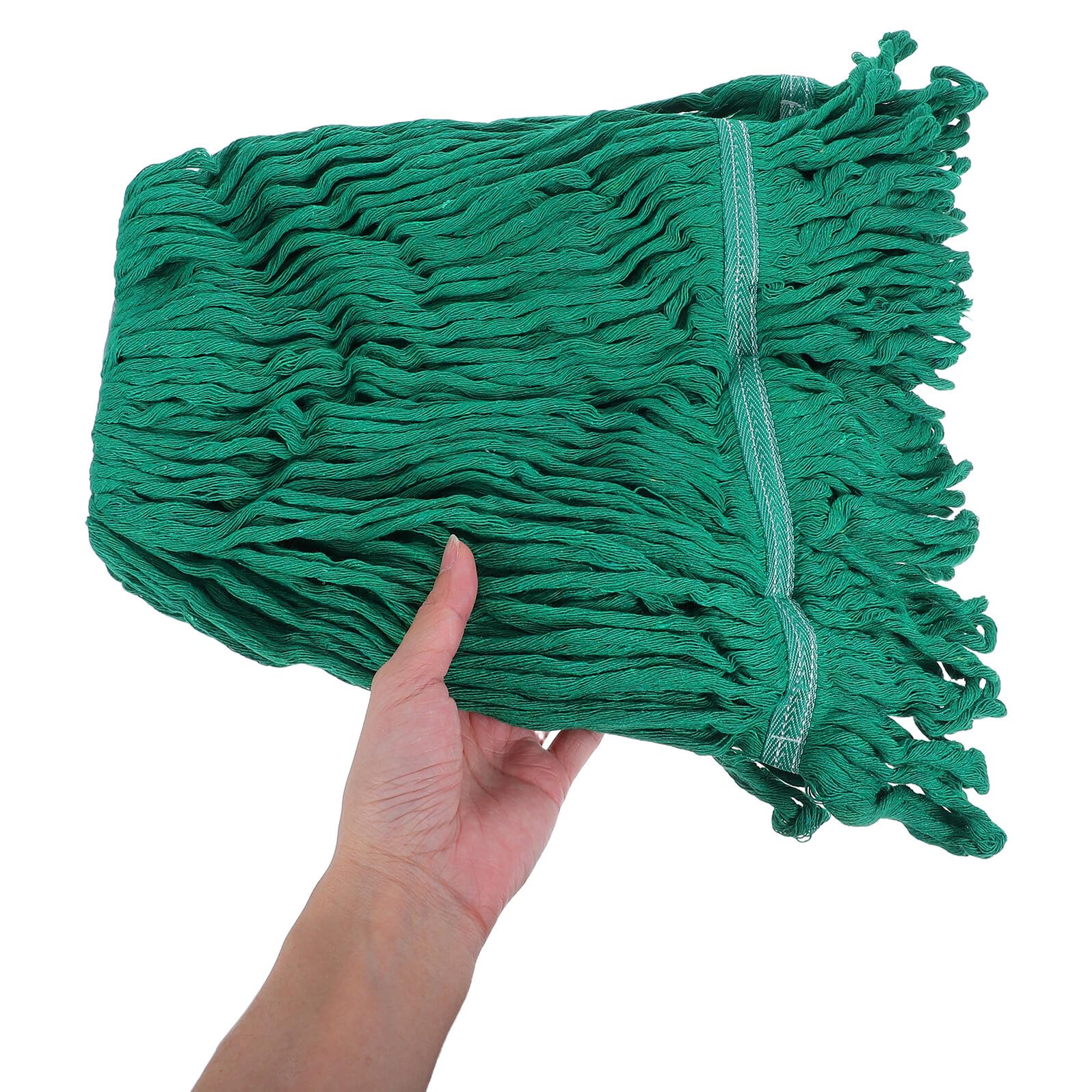 2 Piezas Cabezal de Fregona de Algodón Recambio Resistente y Lavable Absorbente y Duradero para Limpieza Industrial y Suelos