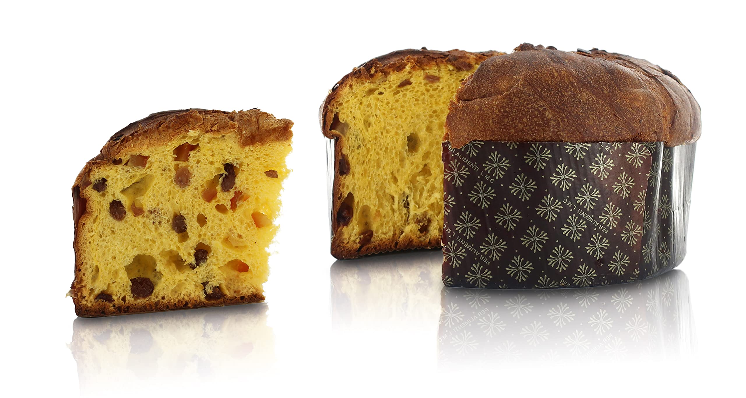 Ferrari & Arrighetti Panettone artigianale milanese sfornato a Milano, ricetta tradizionale (1 kg)