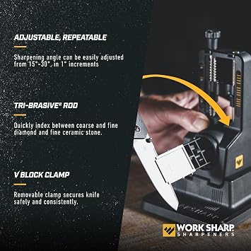 WorkSharp Precision Adjust Knife Sharpener