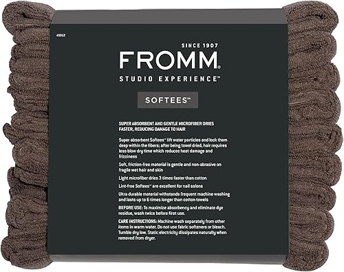 Miniatura 6 de toallas con Duraguard Softees, paquete de 10, Chocolate