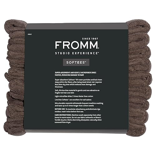 Miniatura 6 de toallas con Duraguard Softees, paquete de 10, Chocolate