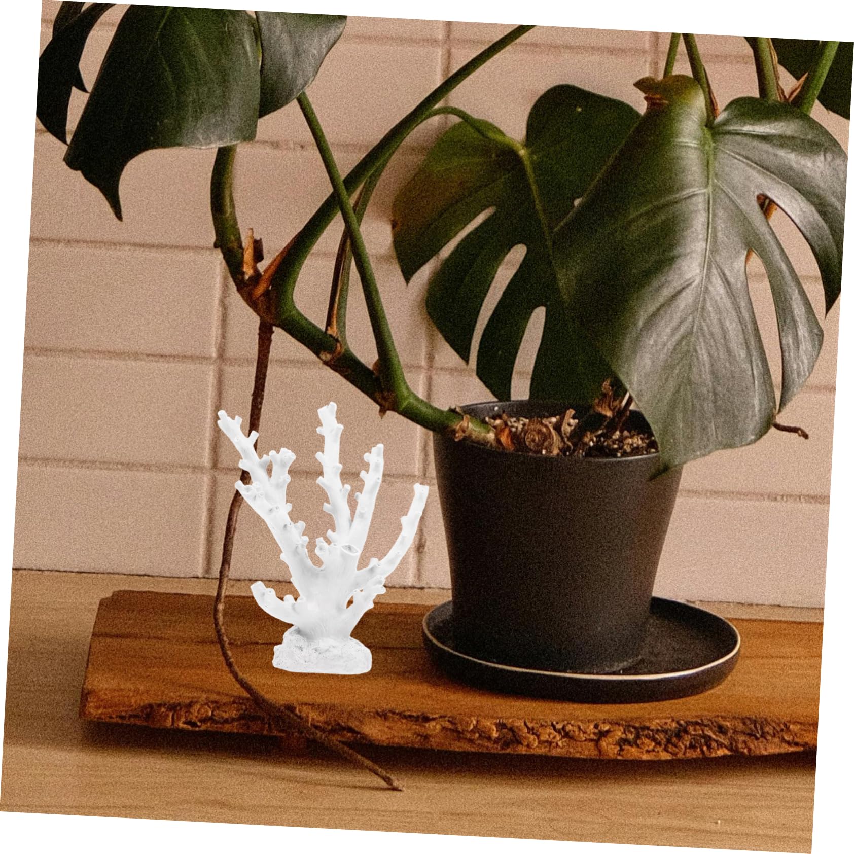 Garneck Statua di Corallo in Resina per Acquario Ornamento Decorativo Stile Accessori per Acquari D'acqua Dolci Decorazione Subacquea per Pesci e Tartarughe