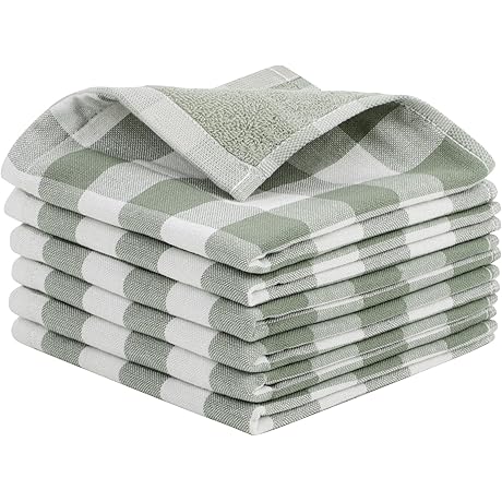 gqzluck Dishcloths: Premium Cotton Kitchen Towels for Unparalleled Absorbency and Versatility
