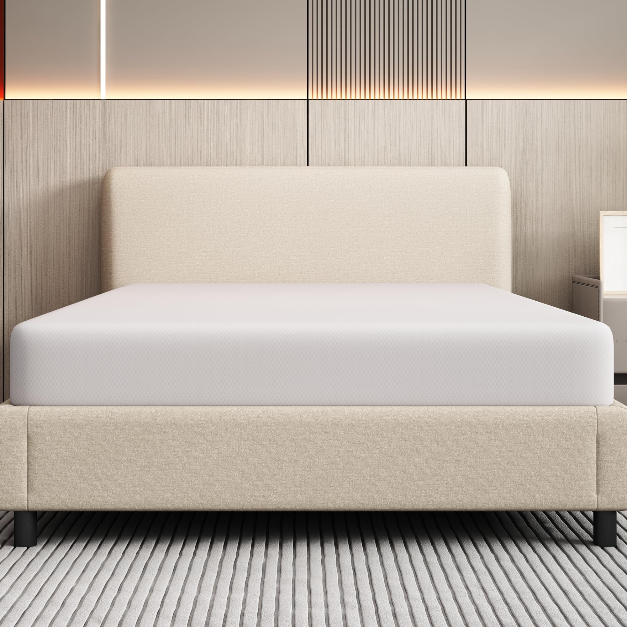Materasso 90 x 200 cm, H3, in schiuma fredda, altezza 16 cm