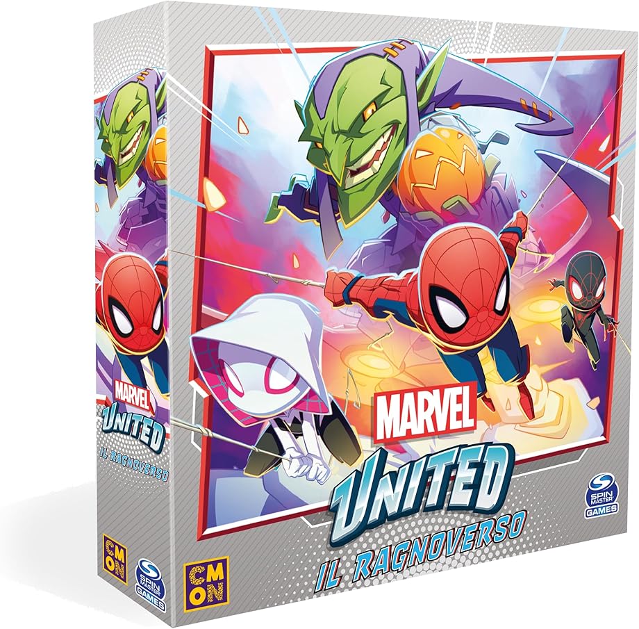 Asmodee marvel united: il ragnoverso espansione gioco da tavolo edizione italiana MUN003