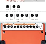 Coolmusic Acoustic Guitar Amplifier, with 3-Year Warranty, 20 Watt Bluetooth Portable Amp for Guitar Acoustic with Reverb Chorus Effect, 3 Band EQ(Including Microphone and Audio Cable)