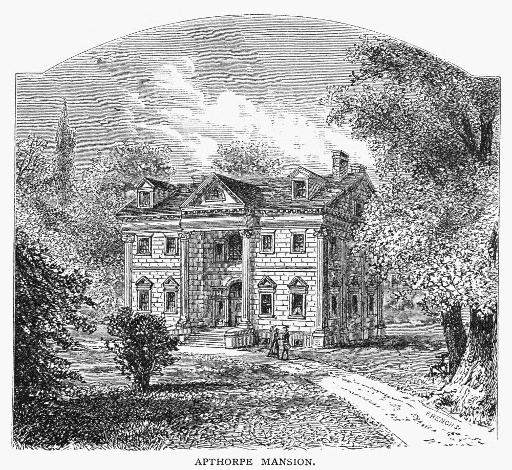 New York Mansion 1764 Na Mansion Built for Charles Ward Apthorpe in