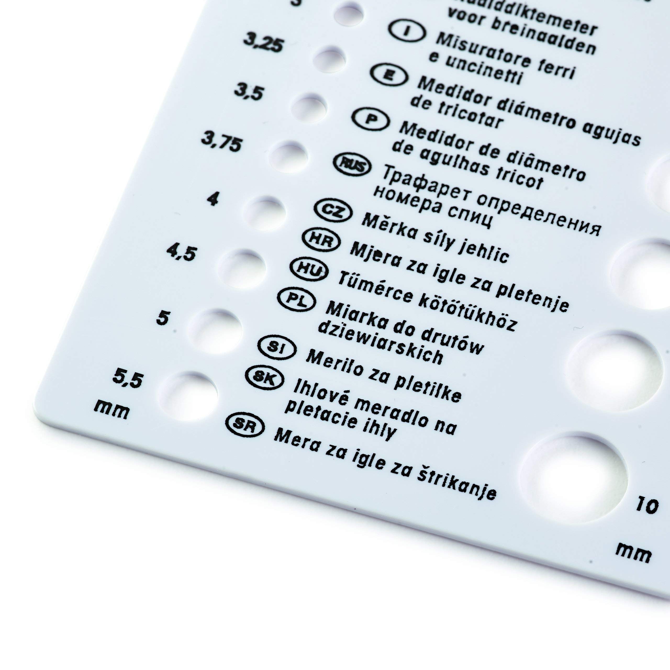 Prym 211204/Knitting Needle Aluminium 1 x Grey 1 x 90 cm