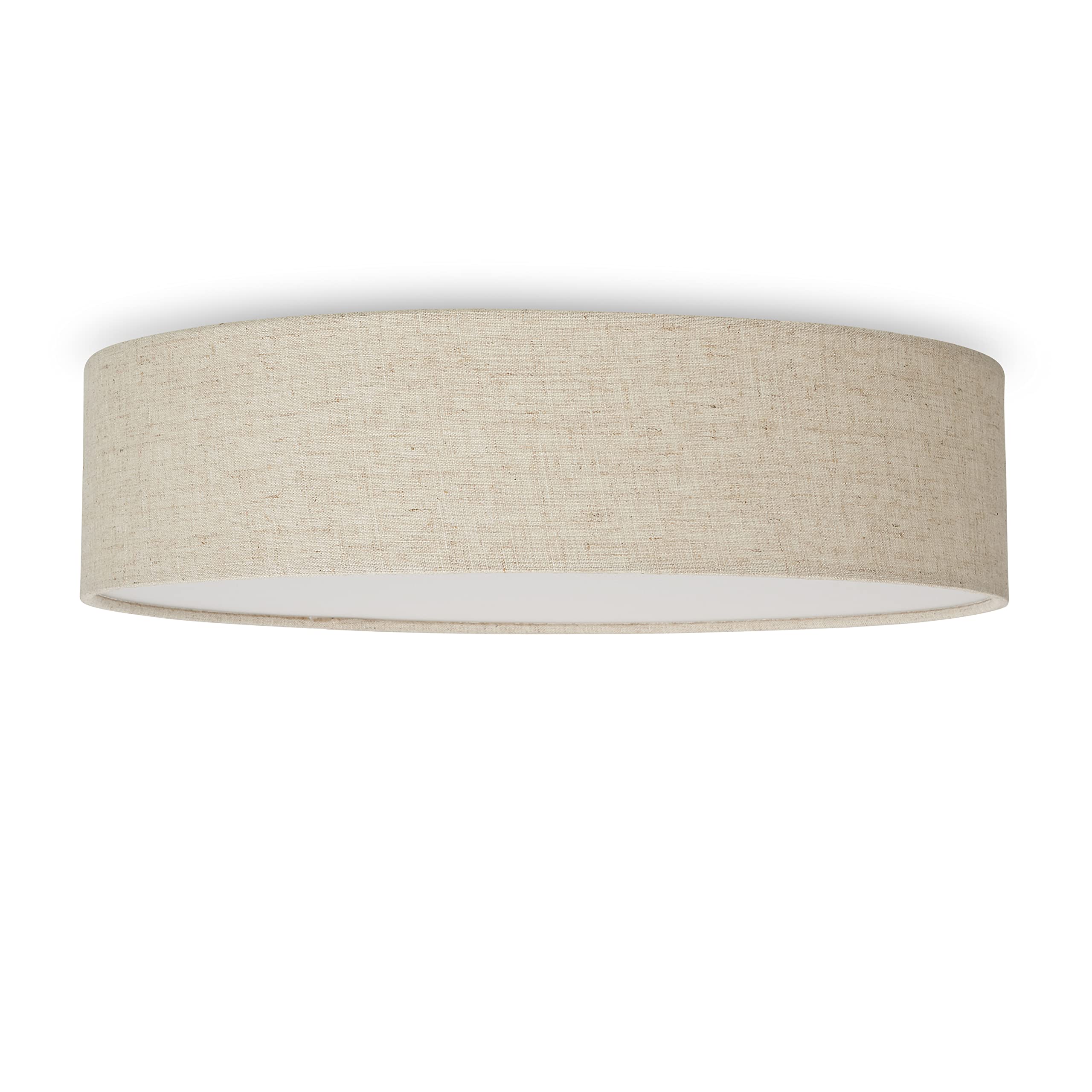 Smartwares Ceiling Dreams Lampada da soffitto naturale - Lino - 40 cm - 3 prese E14 integrate - Per lampadine fino a 40 W (non incluse)