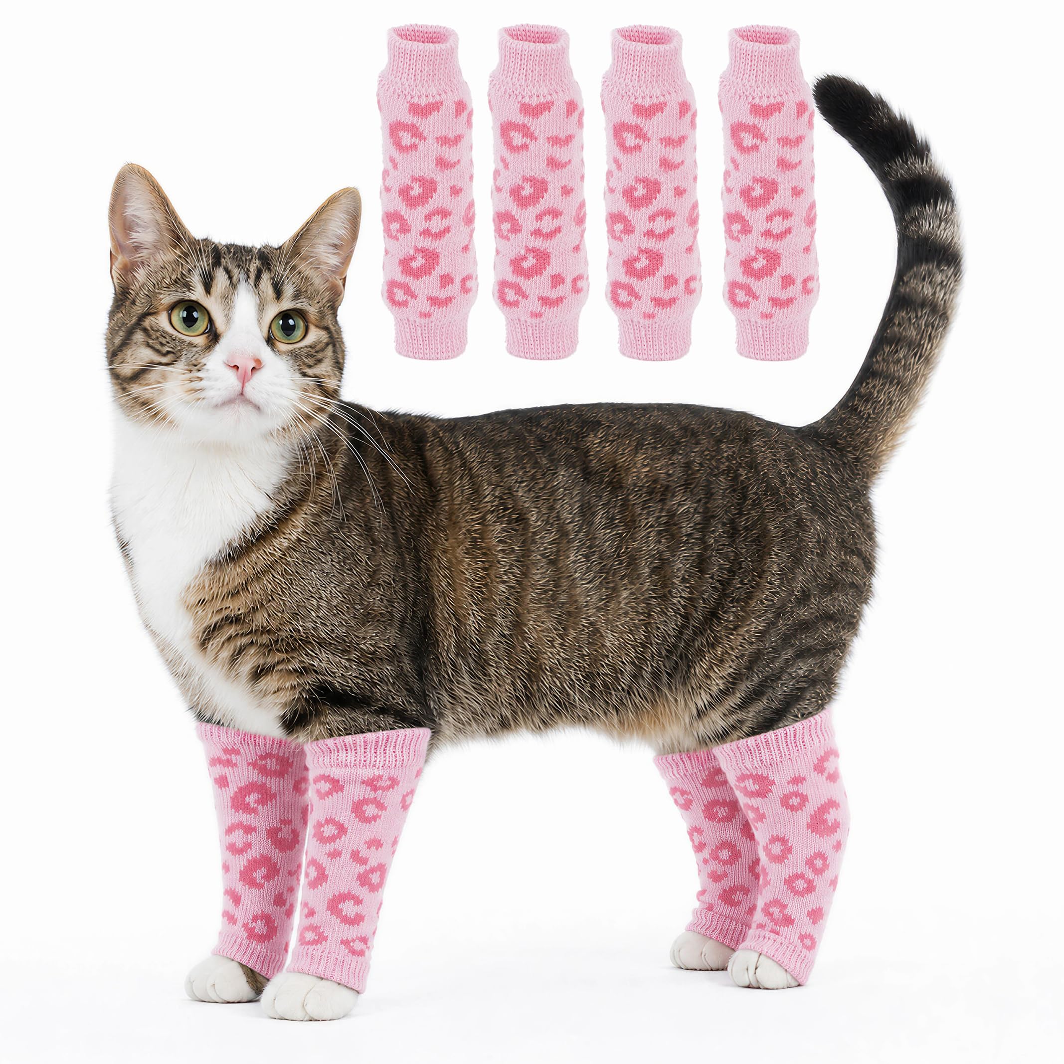 ROZKITCH 4PCS Dog Sleeves for Legs to Prevent Licking