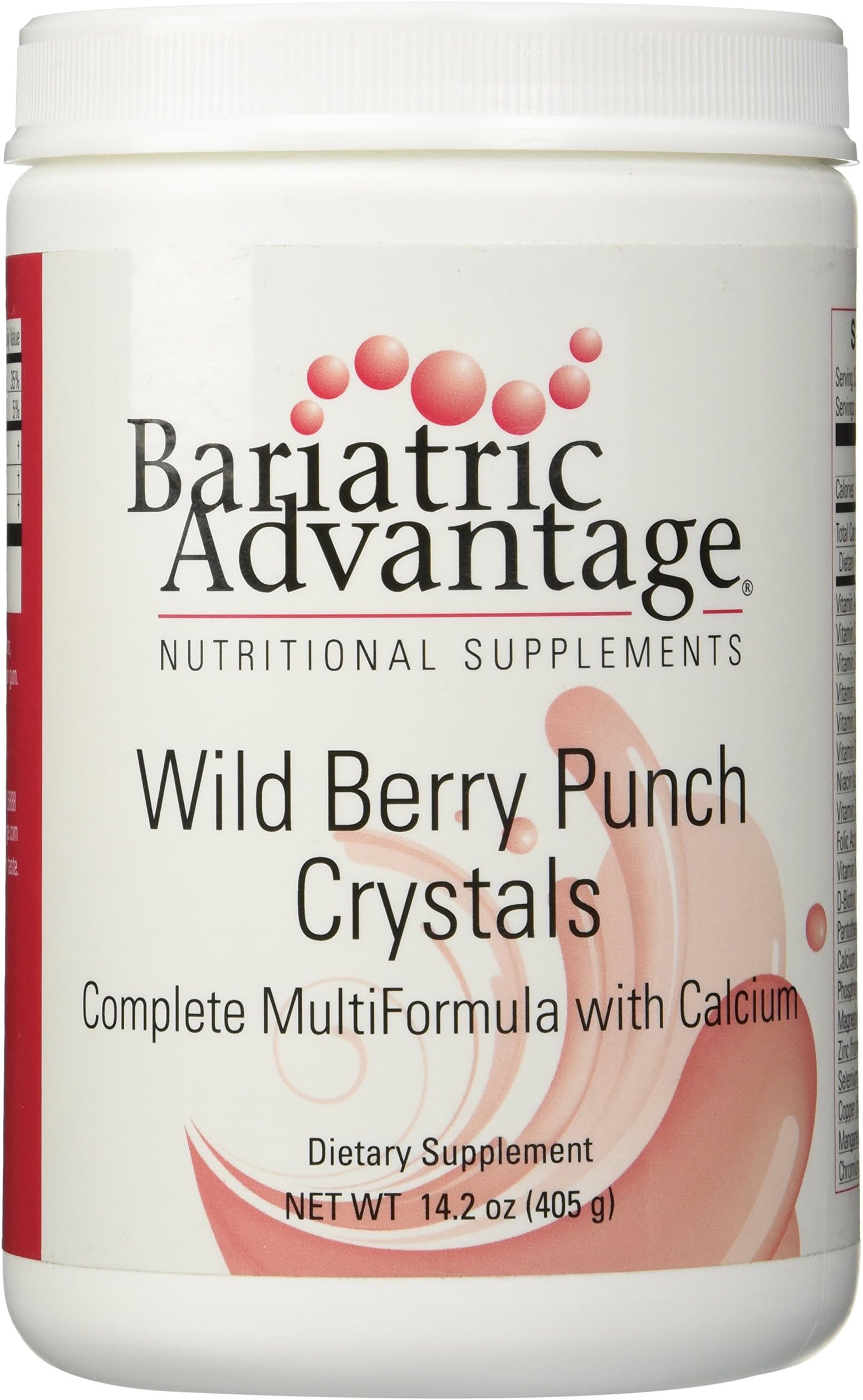 Bariatric Advantage Complete MultiFormula Wild Berry Punch Crystals 45 Servings