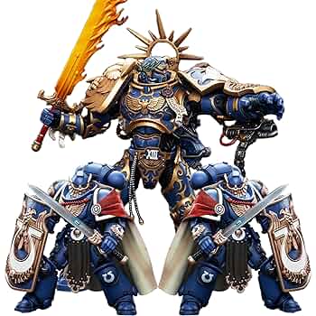 スペースマリーン フィギュア 3体セット ウルトラマリーン ターミネーター キャプテン セウェルス