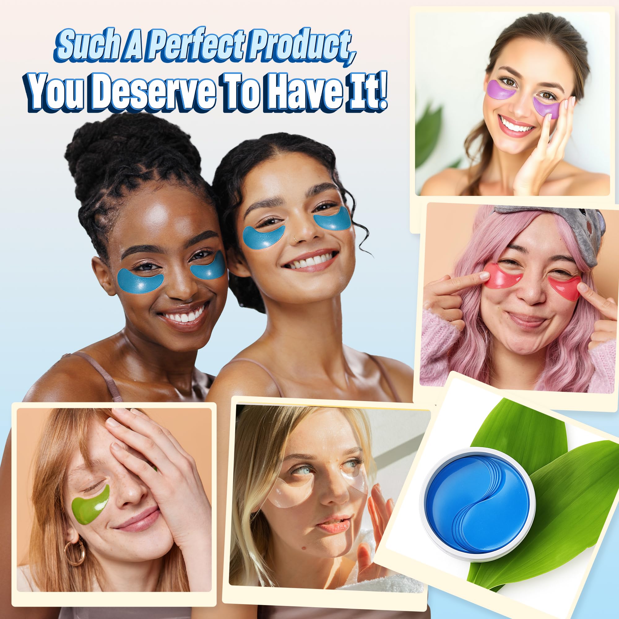 NAZANO Under Eye Patches - 60 Pack Eye Masks view 7