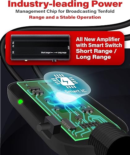 Miniatura 3 de Antena de TV HD Antena de TV digital para interiores de más de 400 millas de largo alcance para interiores y exteriores - Compatible con 4K 8K 1080p