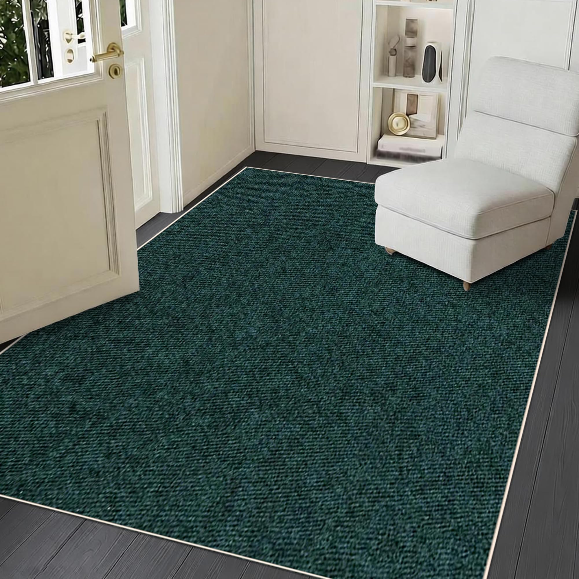 Bieżnik dywanowy na korytarz, nadaje się do prania, dywan kuchenny, 70 x 180 cm | Zmywalny chodnik do przedpokoju, antypoślizgowy gumowy spód, do wejścia, kuchni, pralni, przedpokoju, patio