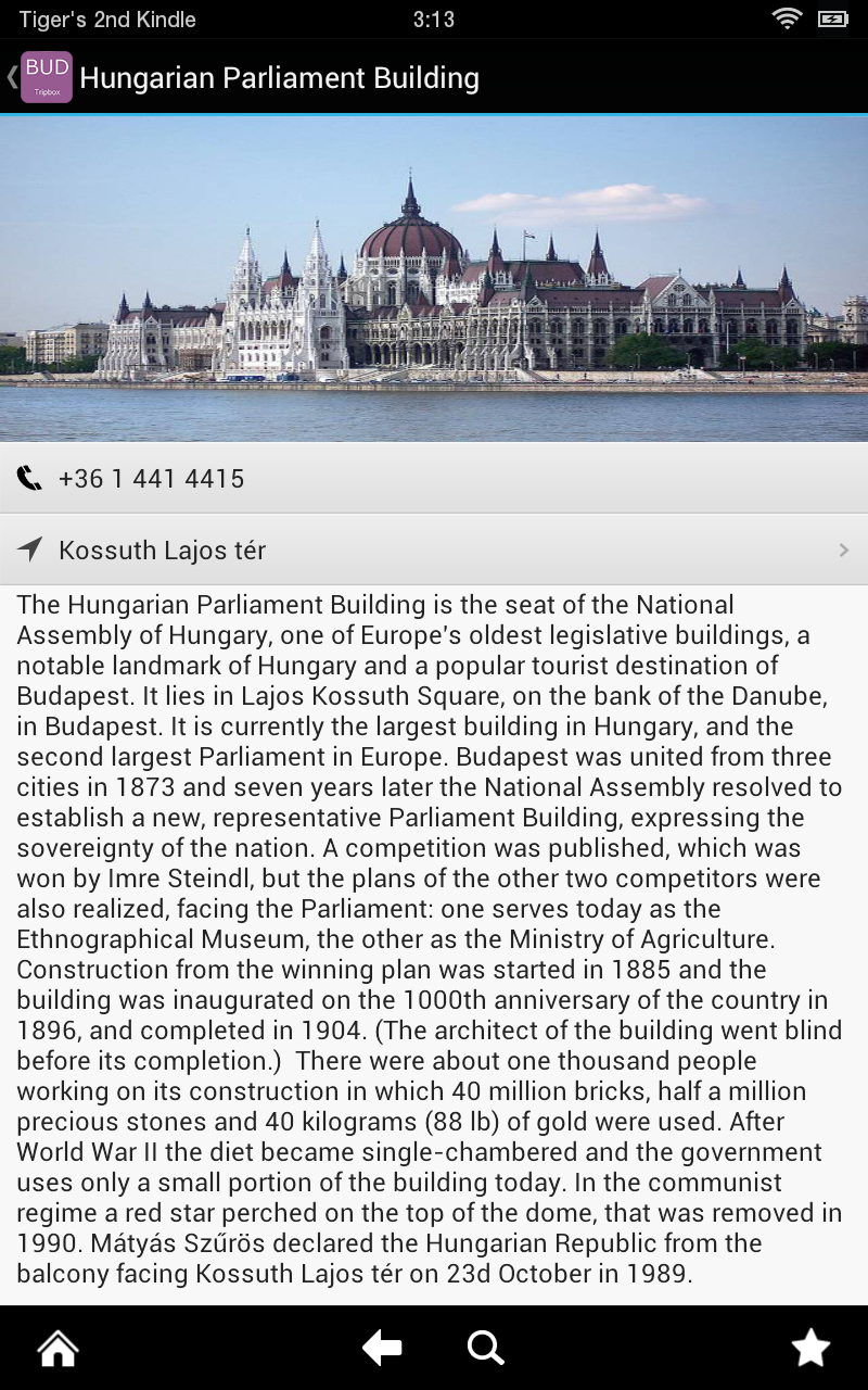 Tripbox Budapest(Kindle Tablet Edition) - App on Amazon Appstore